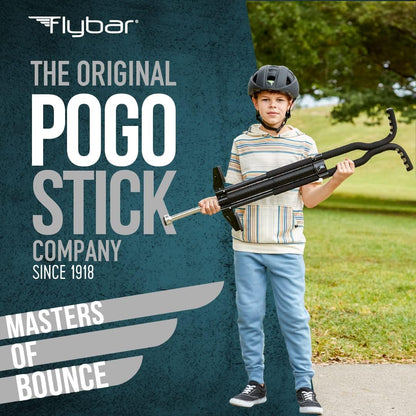 Master Pogo Stick for Kids Ages 9+, 80–160 Lbs – Easy Grip Handles – Active Exercise Toy for Tweens & Teens – Outdoor Toy with Non-Slip Foot Pegs for Boys and Girls – No Assembly Needed