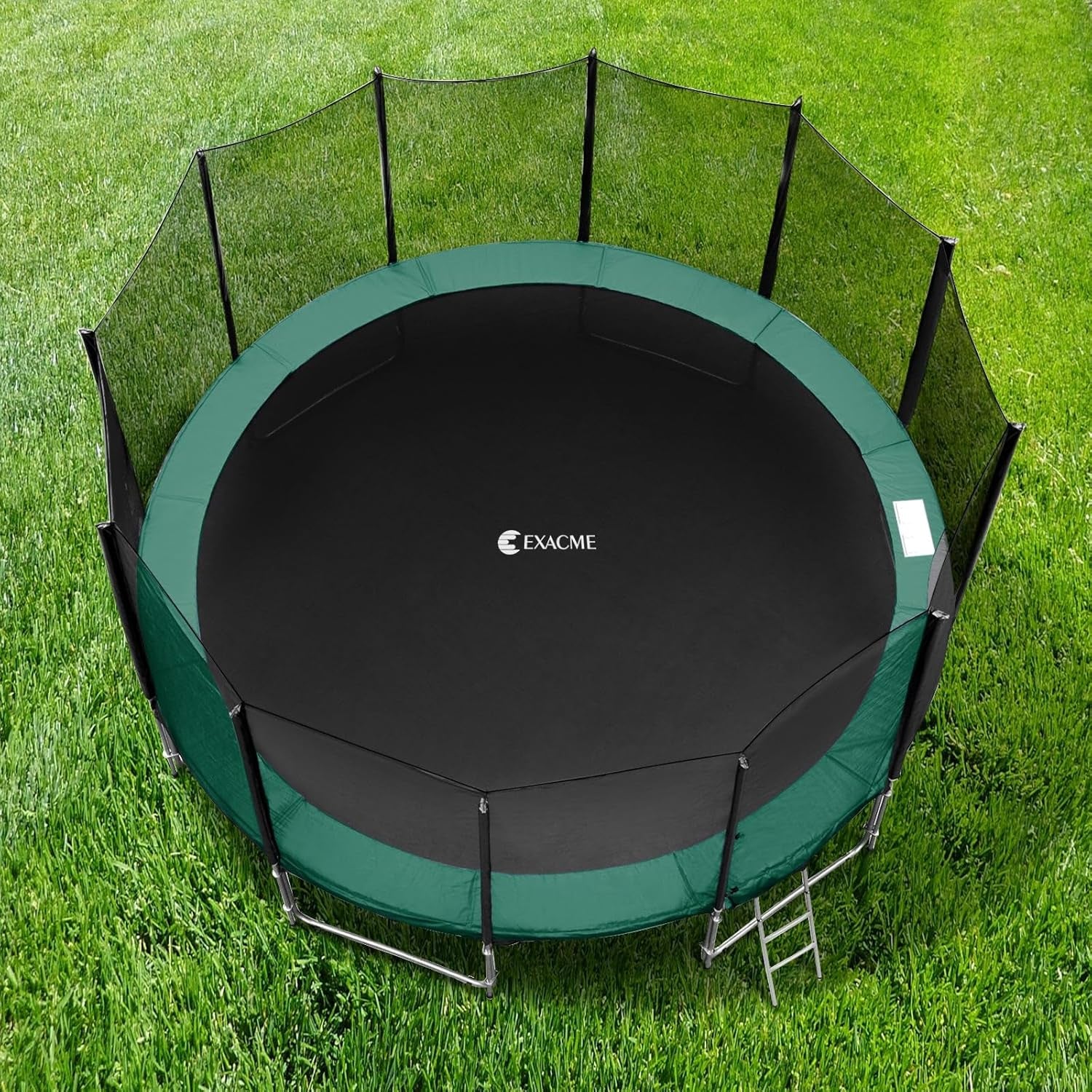 Trampoline Pad Replacement 16 15 14 13 12 10 8 Foot, Waterproof Safety Spring Cover round Frame Pad, No Hole for Pole