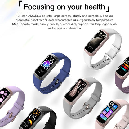 Keep Health Fitness Trackers for Women Men Amoled Step Counter for Android&Ios Alarm Stopwatch Fitness Tracker with Heart Rate Blood Pressure Monitor Calories Burned IP68 Waterproof Step Tracker Watch